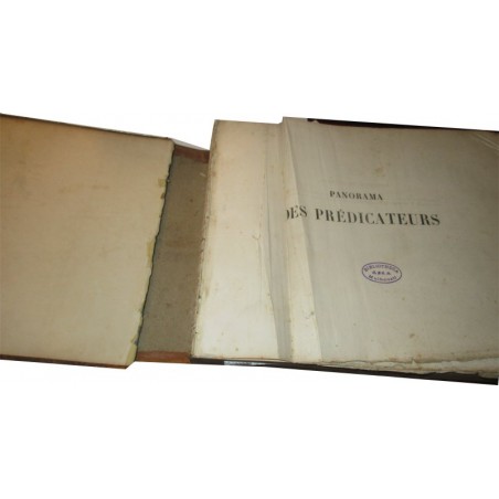 Panorama des prédicateurs ou répertoire pour l'improvisation et la composition du sermon, Abbé Martin, 1860 - liturgie, messe,