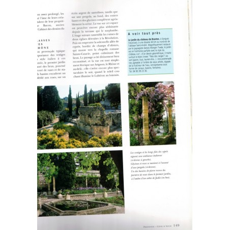 La France côté jardins, Jérôme Goutier, 2000 - jardins, botaniques, beautés de la France, parcs, châteaux,