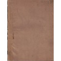 Tapuscrit Pondichéry 1945, Louis Faucheux, arbres utiles arbres d'agrément -, manuscrit, flore, Pondichéry, Indes, botanique,