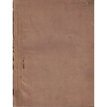 Tapuscrit Pondichéry 1945, Louis Faucheux, arbres utiles arbres d'agrément -, manuscrit, flore, Pondichéry, Indes, botanique,