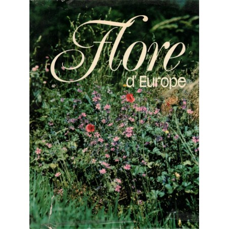 Flore d'Europe, Jan Triska, 1977 - flore, dessins de fleurs, botanique,