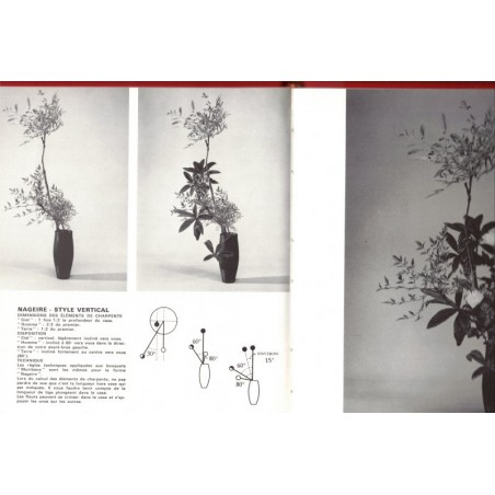 L'art du bouquet japonais, Ikéban, Marcel Vrignaud, 1969 - Japon, botanique, flore, fleurs, décoration intérieure,