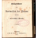 1845, Cubage des arbres d'après le système métrique, Dannbach Strasbourg - arbres, manuscrit, alsatiques, généalogie, Barr,