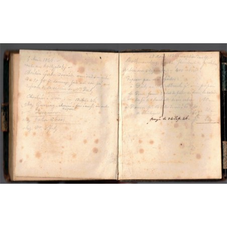 1845, Cubage des arbres d'après le système métrique, Dannbach Strasbourg - arbres, manuscrit, alsatiques, généalogie, Barr,