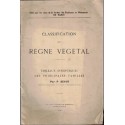 Classification du règle végétal, Seyot, 1928 - manuel pharmacologie, Nancy, manuel sciences naturelles, botanique