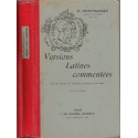 Versions latines commentées, H. Petitmangin, 1942 - classes de Troisième, Seconde, Première, manuels latin