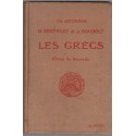 Les Grecs, classe de 2e, Georgin Berthaut Boudout, 1952 - Grèce antique, manuels grec, littérature grecque