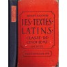 Les textes latins, classe de cinquième, Albert Bazouin, 1933 - manuels latin, littérature latine,