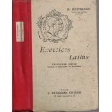Exercices latins, classes de 4e et 3e,  H. Petitmangin, 1940 - manuels latin