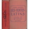 Les textes latins, classes de seconde et première, Albert Bazouin, 1956 - manuels latin, littérature latine,