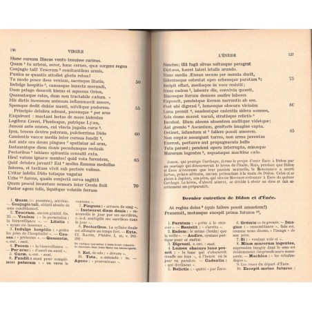 Les latins, pages principales, classe de seconde, Georgin et Berthaut, 1945 - manuels latin, littérature latine, Rome antique,