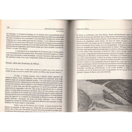 Brésil, économie du Brésil - Lucas Lopes, Memorias do desenvolvimento, 1991 - électricité, industries brésiliennes,