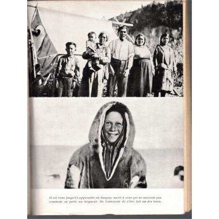 L'évêque des neiges, Roland Cluny, 1954 - Canada, grand nord, esquimaux, missionnaire, Oblats,