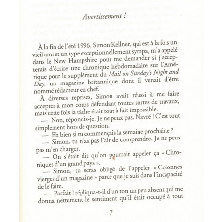 American rigolos, chroniques d'un grand pays, Bill Bryson, 2001 - Etats-Unis, société américaine, sociologie,