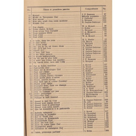 En chantant, choeurs mixtes a capella, Porchet - musique, chansons populaires, partitions