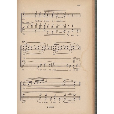 En chantant, choeurs mixtes a capella, Porchet - musique, chansons populaires, partitions