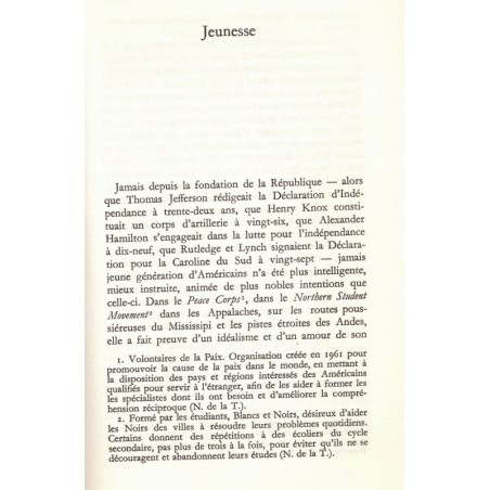 Vers un monde nouveau, Robert Kennedy, 1968 - politique américaine, Etats-Unis,