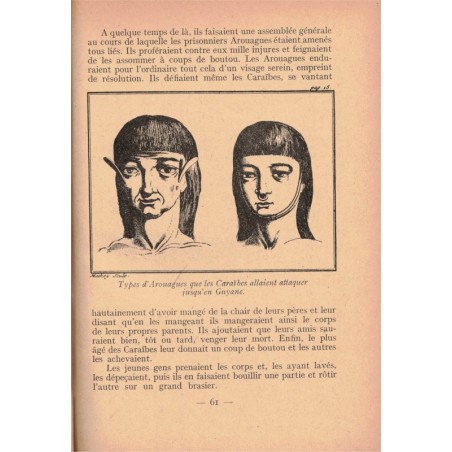 Les Caraïbes un peuple étrange aujourd'hui disparu, Henry de Lalung, 1948 - Antilles, Amérique Latine, Indiens, ethnologie