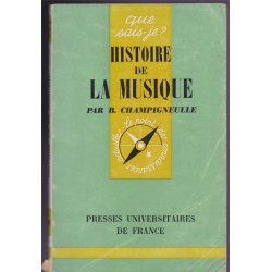 Histoire de la musique,...