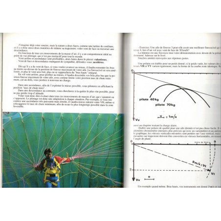Volez en parapente, Gérald Delorme, 1989 - sport aérien, parachutisme, voler, sports,
