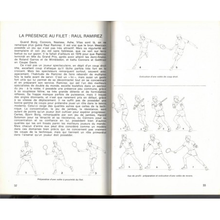 Le tennis d'aujourd'hui, règles, technique, conseils, Bernard Ficot, 1977 - tennis, sports,