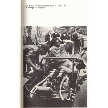 Jim Clark par Jim Clark, 1966  - automobile, courses automobiles, Formule 1, voitures de course, sport mécanique, Marabout,