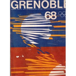 Grenoble 68, spécial Jeux Olympiques 1968 - sports d'hiver, Grenoble, ski, sports d'hiver, Isère,