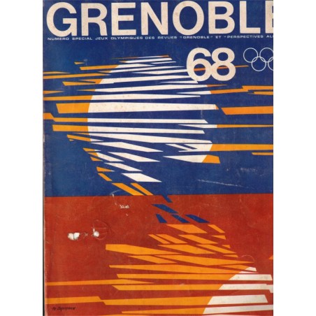 Grenoble 68, spécial Jeux Olympiques 1968 - sports d'hiver, Grenoble, ski, sports d'hiver, Isère,