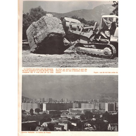 Grenoble 68, spécial Jeux Olympiques 68 - sports d'hiver, Grenoble, ski, sports d'hiver, Isère,