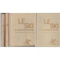 Le ski et les sports d'hiver, Serge Lang, encyclopédie des sports 1960 -  Jeux Olympiques, ski, patinage, hockey sur glace,