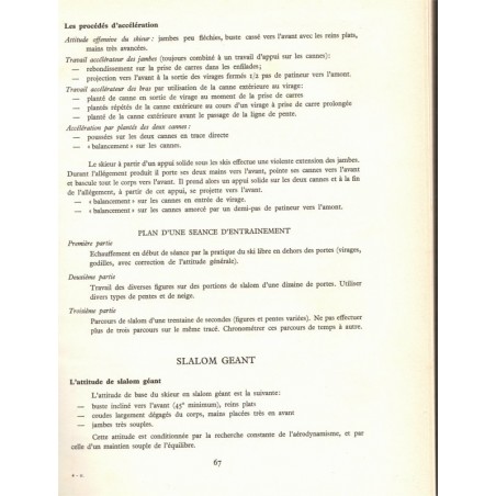 Le ski et les sports d'hiver, Serge Lang, encyclopédie des sports 1960 - ,  Jeux Olympiques, ski, patinage, hockey sur glace,