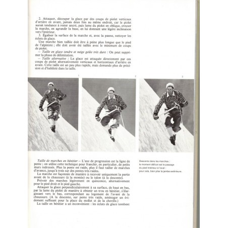 Glace, neige et roc, Gaston Rebuffat, 1972 -  escalade, alpinisme, exploit sportif, sport,