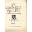 1936 Jeux Olympiques Berlin - Olympia 36 Die Olympischen Spiele in Berlin T1 - propagande nazisme, sport, vignettes,