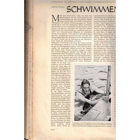 1936 Jeux Olympiques Berlin - Olympia 36 Die Olympischen Spiele in Berlin T1 - propagande nazisme, sport, vignettes,