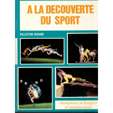A la découverte du sport, champions, techniques, Collection Suchard 1970 - publicité, vignettes à coller, chocolats Suchard,