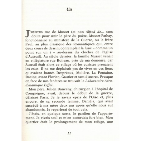 La souris verte, Robert Sabatier, 1990 - roman d'amour, Occupation, guerre 1939/45,