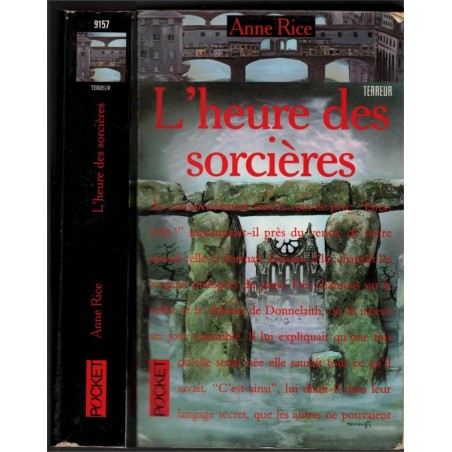 L'heure des sorcières, Anne Rice, 1996 - suspense, frayeur, terreur,
