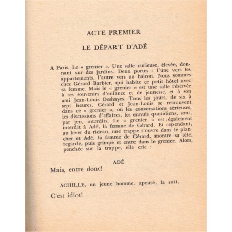 Histoire de rire, suivi de La Terre est ronde, Armand Salacrou, 1960 - théâtre XXe s., vaudeville,
