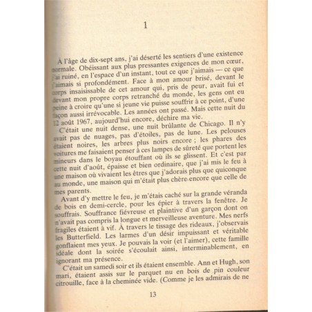 Un amour infini, Scott Spencer, 1982 - roman d'amour, adolescence,