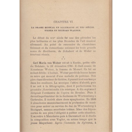 Histoire de la musique, Paul Landormy, 1920 - musiciens