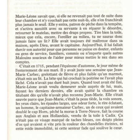 Ces Messieurs de Saint-Malo, Le temps des Carbec, Bernard Simiot, 1986 - Compagnie des Indes, saga, roman historique,