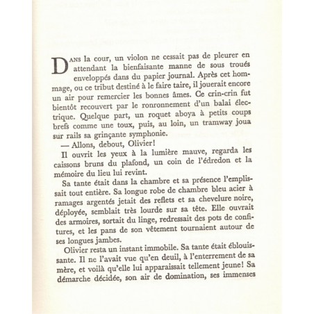 Trois sucettes à la menthe, Robert Sabatier, 1972 - Paris des années 1930,