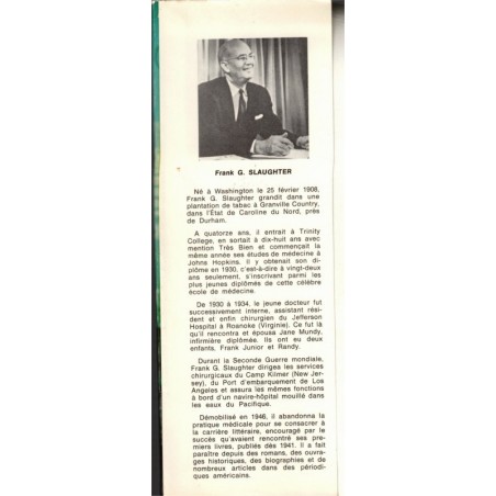 Merci Colonel Flynn, Frank Slaughter, 1969 - médecin de guerre, chirurgien, aviateur, guerre, héroïsme,