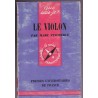 Le violon, Marc Pincherle, Que sais-je ? 1966 - instruments de musique