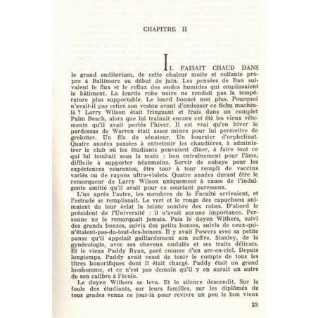 Afin que nul ne meurt, Frank Slaughter, 1964 - médecin,