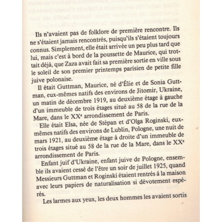 Adieu Volodia, Simone Signoret, 1985 - roman,