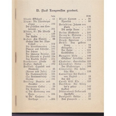 Führer durch die Opern, Leo Melitz, 1901 - opéra, musique, Musik