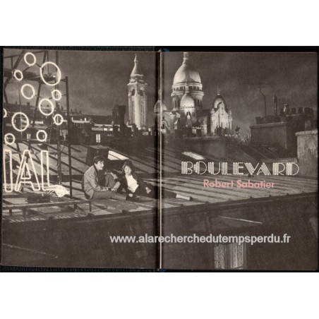 Boulevard, Robert Sabatier, 1975 - Pigalle, cinéma, Julien Duvivier, Jean-Pierre Léaud, Magali Noël, Pierre Mondy,