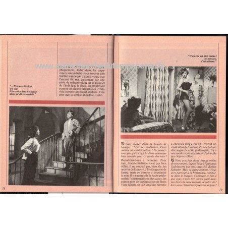 Boulevard, Robert Sabatier, 1975 - Pigalle, cinéma, Julien Duvivier, Jean-Pierre Léaud, Magali Noël, Pierre Mondy,