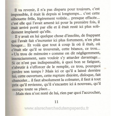 Ici, Nathalie Sarraute, 1995 -